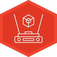 Hologram Icon Design Symbol vector
