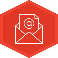 Mail Icon Design Symbol vector