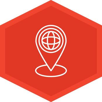 Geospatial Technology Icon Design Symbol vector