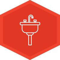 Sink Icon Design Symbol vector