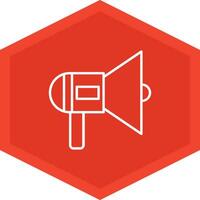 Loud Speaker Icon Design Symbol vector