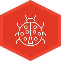 Ladybug Icon Design Symbol vector