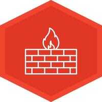 Firewall Icon Design Symbol vector