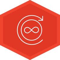 Infinite Icon Design Symbol vector