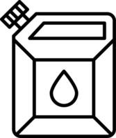 Jerrycan Icon Design Symbol vector
