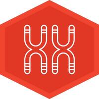 Chromosome Icon Design Symbol vector