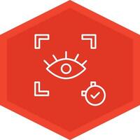 Eye Recognition Icon Design Symbol vector
