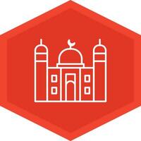 Mosque Icon Design Symbol vector