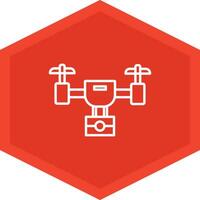 Drone Icon Design Symbol vector