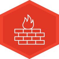 Flame Icon Design Symbol vector