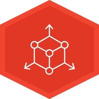Dimensions Icon Design Symbol vector