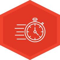 Fast Time Icon Design Symbol vector