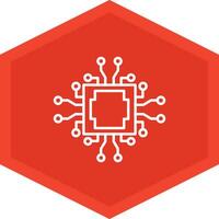 Cpu Icon Design Symbol vector