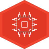 Chip Icon Design Symbol vector
