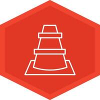 Cone Icon Design Symbol vector