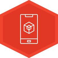 Augmented Reality Icon Design Symbol vector