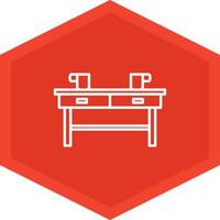 Coffee Table Icon Design Symbol vector