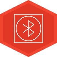 Bluetooth Icon Design Symbol vector