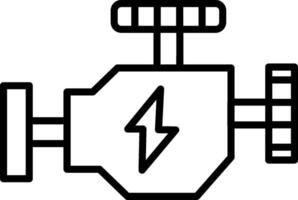 Car Engine Icon Design Symbol vector