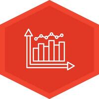 Bar Graph Icon Design Symbol vector