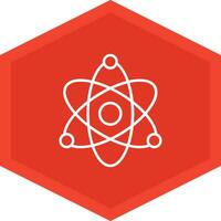 Atom Icon Design Symbol vector