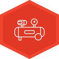 Air Compressor Icon Design Symbol vector