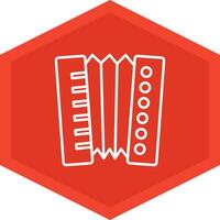 Accordion Icon Design Symbol vector