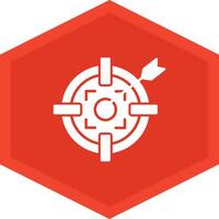 Target Icon Design Symbol vector