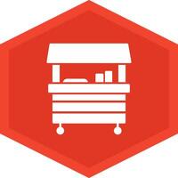 Food Stand Icon Design Symbol vector