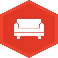 Sofa Bed Icon Design Symbol vector