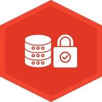 Database Icon Design Symbol vector