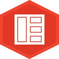 Grid Icon Design Symbol vector