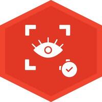 Eye Recognition Icon Design Symbol vector
