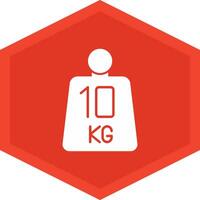 Weights Icon Design Symbol vector