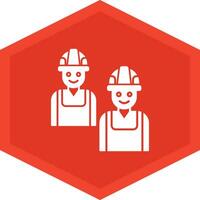 Workers Icon Design Symbol vector