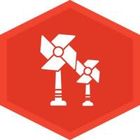 Windmill Icon Design Symbol vector