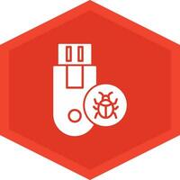 Usb Icon Design Symbol vector