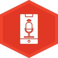 Voice Control Icon Design Symbol vector