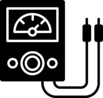 Voltmeter Icon Design Symbol vector