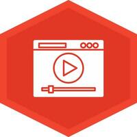 Player Icon Design Symbol vector