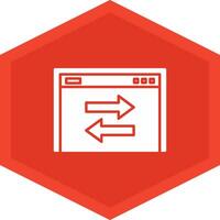 Transfer Data Icon Design Symbol vector