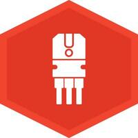 Transistor Icon Design Symbol vector