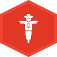 Scarecrow Icon Design Symbol vector