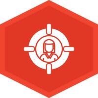 Target Icon Design Symbol vector