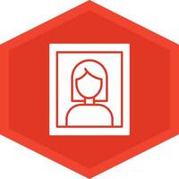 Portrait Icon Design Symbol vector
