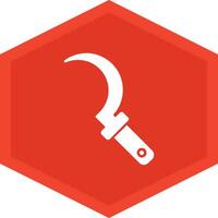 Sickle Icon Design Symbol vector