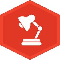 Desk Lamp Icon Design Symbol vector