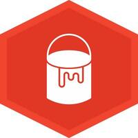 Paint Bucket Icon Design Symbol vector