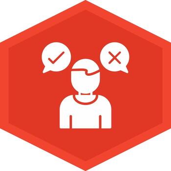 decisión marcador icono diseño símbolo vector