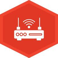 Router Icon Design Symbol vector